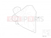 BMW Motorrad BMW CLASSIC 1982 R-Models 2V R 100 CS tarpaulin