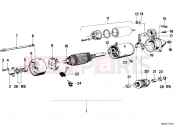 BMW Motorrad BMW CLASSIC 1982 R-Models 2V R 100 RS Starter single parts