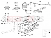 BMW Motorrad BMW CLASSIC 1982 R-Models 2V R 100 RS Rear wheel brake,brake master cylinder