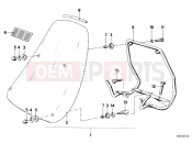 BMW Motorrad BMW CLASSIC 1982 R-Boxer R45/N Windshield