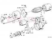 BMW Motorrad BMW CLASSIC 1982 R-Boxer R45T Starter single parts / Bosch