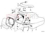 BMW Motorrad BMW CLASSIC 1982 R-Boxer R45T Casing upper part/dashboard