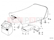 BMW Motorrad BMW CLASSIC 1982 R-Boxer R45T Bench seat, officials utility
