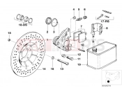 BMW Motorrad BMW CLASSIC 1982 R-Boxer R65LS Front wheel brake