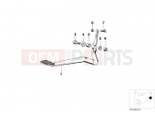 BMW Motorrad BMW CLASSIC 1983 R-Models 2V R 100 RT Brake pedal