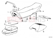 BMW Motorrad BMW CLASSIC 1983 R-Boxer R65LS Bench seat
