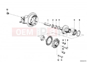 BMW Motorrad BMW CLASSIC 1981 R-Models 2V R 100 /7T Rear-axle-drive parts