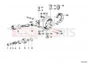 BMW Motorrad BMW CLASSIC 1981 R-Models 2V R 100 RT Differential-bevel gear inst.parts