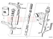 BMW Motorrad BMW CLASSIC 1981 R-Boxer R45 Telescope-fork