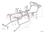 BMW Motorrad BMW CLASSIC 1981 R-Boxer R65 Set case holder
