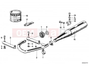 BMW Motorrad BMW CLASSIC 1981 R-Boxer R65LS Exhaust system