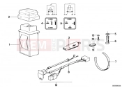 BMW Motorrad BMW CLASSIC 1981 R-Boxer R65LS Installing set hazard warning