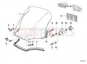 BMW Motorrad BMW CLASSIC 1981 R-Boxer R65T Windshield