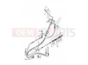 YAMAHA WR 650 WaveRunner WR650R FK7N 1993 CONTROL CABLE