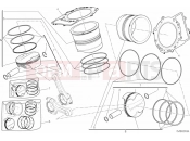 DUCATI Superbike 1199 Panigale S ABS CYLINDERS - PISTONS » VALVE DRIVE