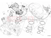 DUCATI Multistrada 1200 S GT THROTTLE BODY » INTAKE, CARBURETTOR