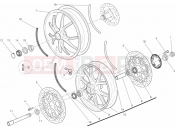DUCATI Monster 796 ABS - DMT kerekek » első kerék