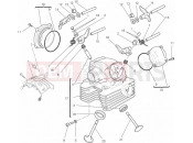 DUCATI Monster 796 ABS - DMT VERTICAL CYLINDER HEAD » VALVE DRIVE