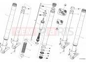 DUCATI 2014 Superbike 899 Panigale ABS FRONT FORK » FRONT SUSPENSION