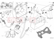 DUCATI 2014 Superbike 899 Panigale ABS BATTERY HOLDER » WIRING HARNESS