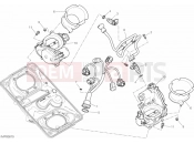 DUCATI 2014 Superbike 899 Panigale ABS THROTTLE BODY » INTAKE, CARBURETTOR