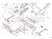 DUCATI Diavel STRADA REAR SHOCK ABSORBER » SWING ARM