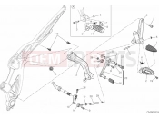 DUCATI Diavel STRADA FOOTRESTS, LEFT » UNCLASSIFIED