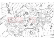 DUCATI HYPERSTRADA HALF-CRANKCASES PAIR » ENGINE CASE