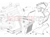 DUCATI Monster 1100 DIESEL 039 - OIL COOLER (1) » LUBRICATION SYSTEM