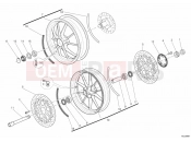 DUCATI Monster 1100 EVO ABS kerekek » első kerék