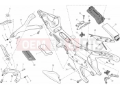 DUCATI 2013 Superbike 1199 Panigale S Tricolore REAR FRAME COMP. » FRAME