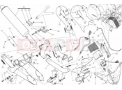 DUCATI 2013 Superbike 1199 Panigale S Tricolore EXHAUST SYSTEM (JAP) » EXHAUST SYSTEM
