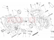 DUCATI 2013 Superbike 1199 Panigale S Tricolore 10A - HALF-CRANKCASES PAIR » ENGINE CASE