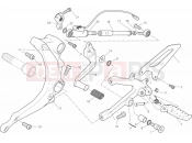 DUCATI 2013 Superbike 1199 Panigale S Tricolore FOOTRESTS, LEFT » UNCLASSIFIED