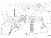 DUCATI Multistrada 1200 S GT OIL PUMP - FILTER » LUBRICATION SYSTEM