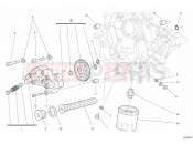 DUCATI Monster 659 ABS OIL PUMP - FILTER » LUBRICATION SYSTEM