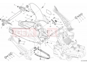 DUCATI Monster 696 ABS ANNIVERSARY SWING ARM » SWING ARM