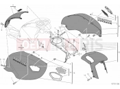DUCATI Monster 696 ANNIVERSARY FAIRING » PLASTICS