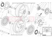DUCATI 2013 Monster 795 ABS kerekek » első kerék