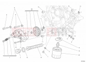 DUCATI Monster 796 ABS OIL PUMP - FILTER » LUBRICATION SYSTEM