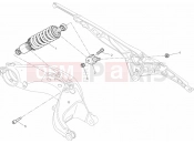 DUCATI Monster 796 ABS ANNIVERSARY REAR SHOCK ABSORBER » SWING ARM