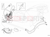 DUCATI Monster 796 ABS ANNIVERSARY FUEL PUMP » TANK/SEAT