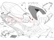 DUCATI Monster 796 ABS ANNIVERSARY SEAT » TANK/SEAT