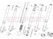 DUCATI Monster 796 ANNIVERSARY FRONT FORK » FRONT SUSPENSION