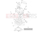 HUSQVARNA 701 ENDURO (F2660P1) [AU] CYLINDER HEAD|Engine|36