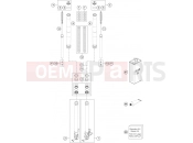HUSQVARNA 2018 Street 701 Supermoto (F2603R3) [EU] FRONT FORK DISASSEMBLED|Frame|01