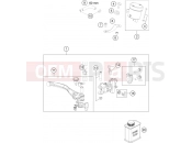 HUSQVARNA 2019 Street FS 450 (F2303S0) [] FRONT BRAKE CONTROL|Frame|13