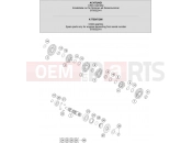 HUSQVARNA 2019 Street FS 450 (F2303S0) [] TRANSMISSION II - COUNTERSHAFT|Engine|33