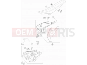 HUSQVARNA 2018 Street FS 450 (F2303R0) [EU] TANK, SEAT|Frame|07