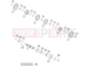 HUSQVARNA 2018 Street FS 450 (F2303R0) [EU] TRANSMISSION II - COUNTERSHAFT|Engine|33